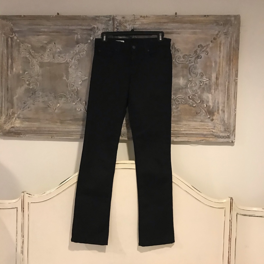 Never Worn Gap Black Real Straight Jeans